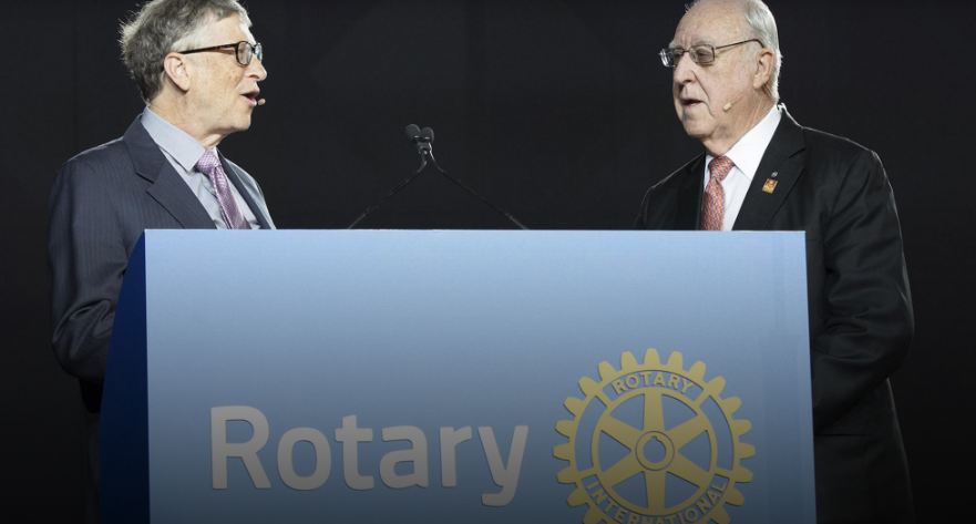 Rotary og Bill Gates